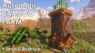 Minecraft BAMBOO FARM Tutorial [1.21] - MINECRAFT TUTORIAL
