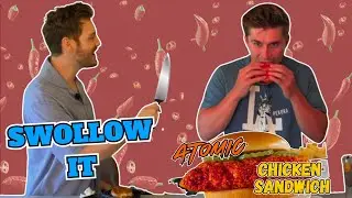 CDawgVA Forced Ludwig To Eat Spicy Chicken Sandwich 🍗🥪