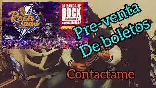 #preventa de boletos al #concierto más grande de todo #latinoamerica #rockland #2024 🤘😎 #cdmx