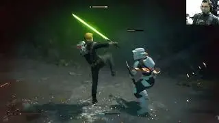 Jedi Fallen Order: ¡Pelea épica contra stormtroopers! ¡¡Gané con LO JUSTO!!