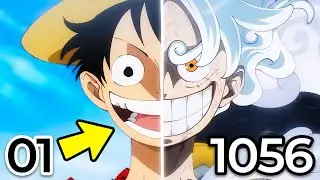 La Evolución de Monkey D. Luffy en One Piece