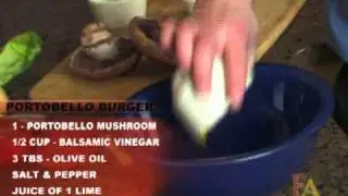The Art of Being Vegetarian - Portobello Burger
