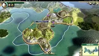 Sid Meier's Civilization V Washington Full Gameplay Part 2