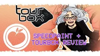 PEACH SPEEDPAINT [W/ TOURBOX REVIEW!!]