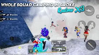 Whole Squad Camping In Smoke Realme X3 4 Finger Claw + Always On Gyro