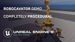 UE 5.3.2 | Robot Excavator Demo | Upcoming Tutorial