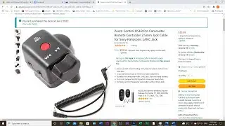 Product Review, Bad Zoom Controller for Panasonic and Sony Camcorders.