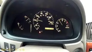 Lexus RX-300 разгон до 100 км.