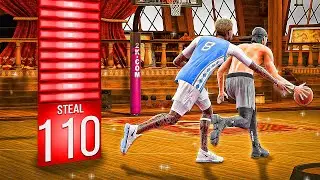 I Broke NBA2K23 With A 110 Steal Rating...