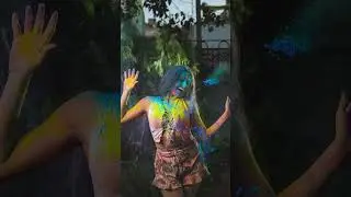 Holi concept photography 