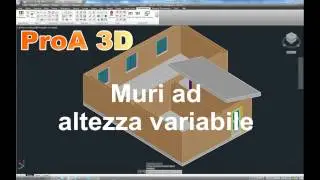 Tutorial di proA 3D: Modulo architettonico - 3