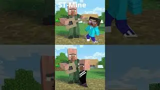 Good deeds of baby Steve VS Bad deeds of the baby Villager. Part 2. 