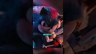WHY SHADOW RIDES A MOTORCYCLE (The Real Reason You Missed!) 🚨 #sonicmovie #shadow #moviedetails