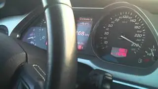 Ciśnie Zyga Audi S6 275km/h