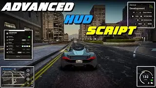 Free Advanced Hud Script | Izzy Hud | QBCore/ESX | FiveM Tutorial 