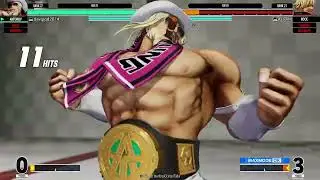KOF XV   ACERTEI UM COMBAO DO ANTONOV
