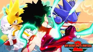 Deku Vs Super Sonic!? | My Hero One's Justice 2 - Mod FINALE