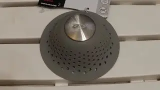 External Bath Strainer - drains much faster than internal ones