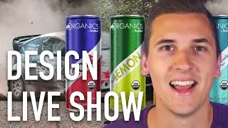 Designing a Red Bull app! UI/UX Live Stream