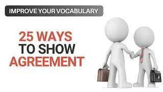 How to Agree in English | 25 Ways to Show Agreement | English Speaking Lesson
