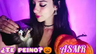 〰️ ASMR 〰️🌛Tu AMIGA te hace un PEINADO para HALLOWEEN 🎃 ROLEPLAY 🌜