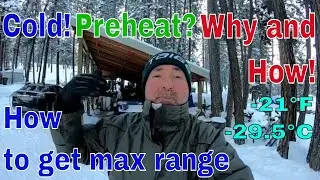Preheat EV in winter. Why? How long? Extreme cold, what you need to know. 