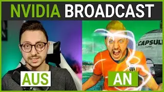 NVIDIA Broadcast / Greenscreen ohne Greenscreen? Lustiges Video mit RTX Voice