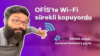 Ofis Ağı (Network) Kurduk. TP-Link Router, Switch ve Access Point ile sürekli kopan ağımızı çözdük