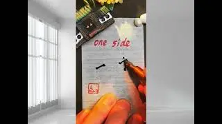 How to write 一边 - ONE SIDE  😊|HSK1 (HSK3.0)