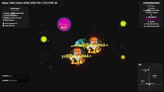 AGAR.IO - gameplay ( Inspired By Alan Walker ) M5H - Be Fearless