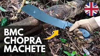 British Machete Co Chopra Machete "Poison Dart Frog" Review