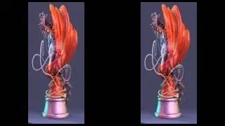 3D HD - guti's Hell Spawn Bust