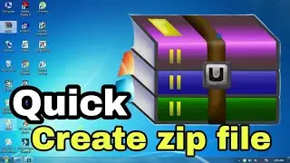 How to create a zip file/folder