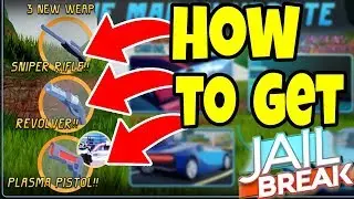 HOW TO GET NEW WEAPONS IN JAILBREAK (Roblox Full Guide) EASY! (NEW UPDATE)