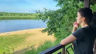 Санаторий Сосны (Гомель) - река Припять, пляж, Санатории Беларуси