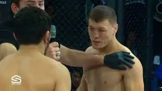 Арипшев Замир (Ахмат) vs Тилек Батыров (Жаш-Куч). JFC 3 2017 Fight Night