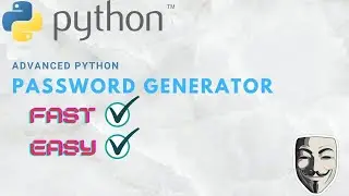 Advanced Python Password Generator