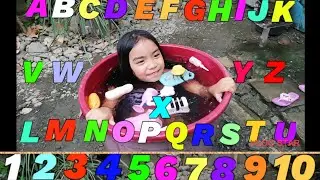 DADDY'S LITTLE GIRL Swimming in DIY pool.