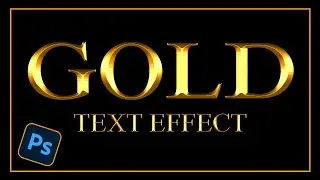 How to Create Golden Text Effect In Adobe Photoshop | The Editor