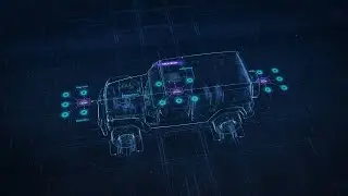 Stellantis STLA Brain platform CG animation