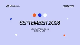 Shardeum Updates: September 2023
