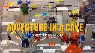 Lego adventure in a cave.