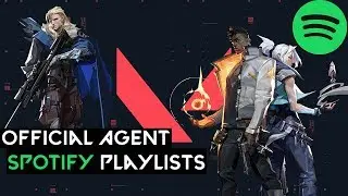 Official Valorant Agent's Playlists