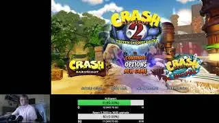 This game is hard (CRASH 1 NST any%)