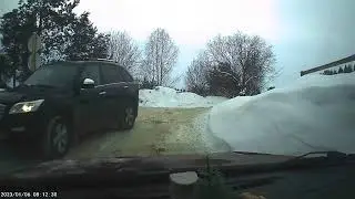 "вежливый" водитель в Седкыркеще