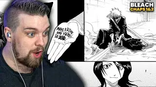 FIRST REACTION to BLEACH Manga: Chapters 1 & 2