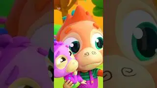 Beş Küçük Maymun Yatağa Zıplama #shorts #fun #songforkids #rhyme #learnning #fivelittleMonkey