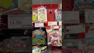 Target Run - What Pokemon Cards did we find?🔥 #pokemon #shorts #subscribe #foryou #shortvideo #fyp