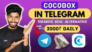 CoCobox in Telegram 🤖😍Terabox Real Alternative  | Earn up to 3000₹ Daily ✅ Shnog Talk | Telegram ✅