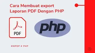 Membuat cetak laporan pdf 